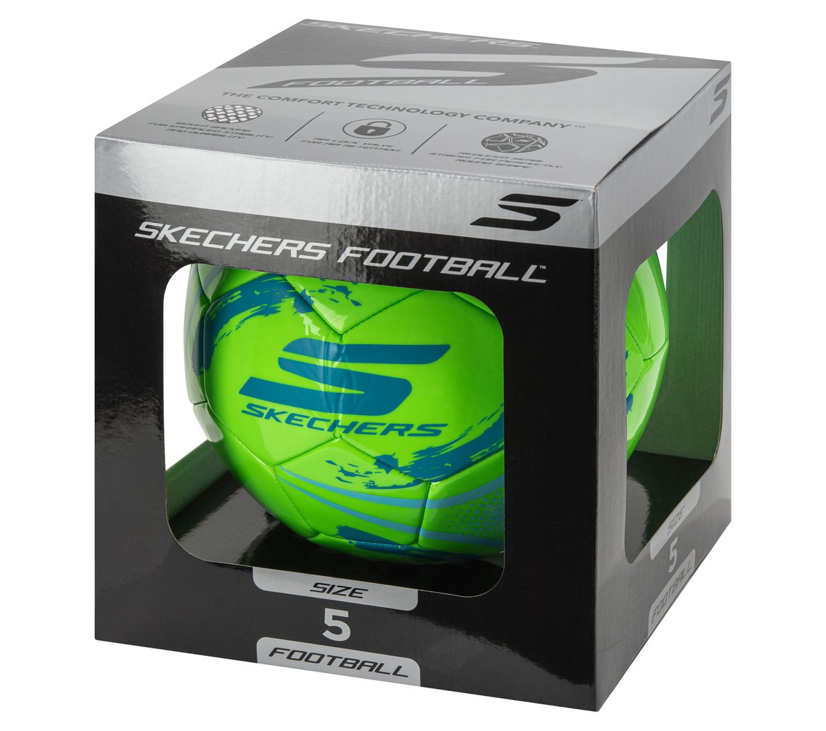 Skechers Hex Brushed Size 5 Soccer Ball