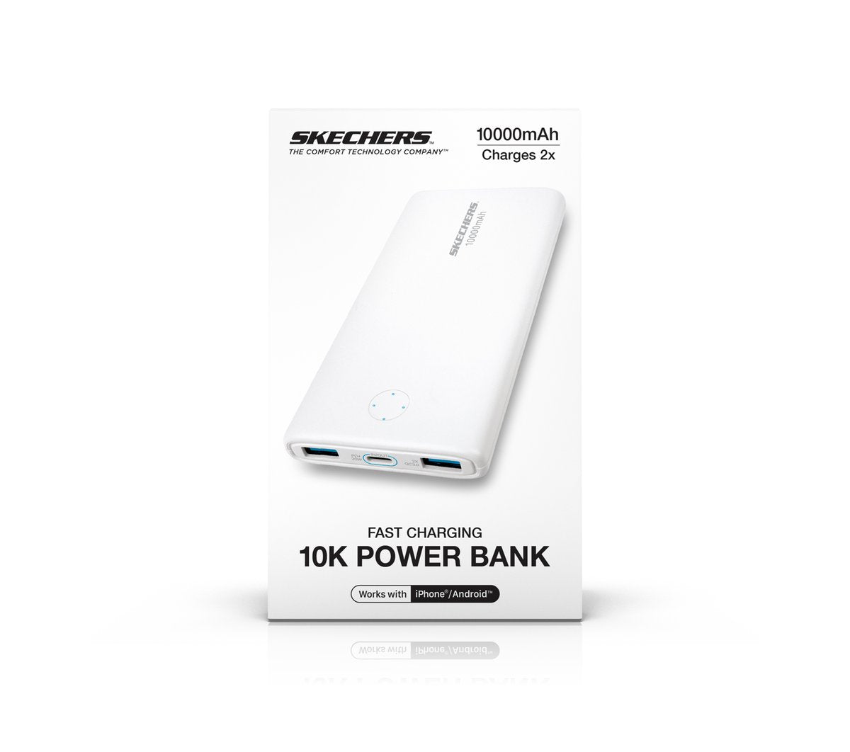 Skechers 10k 20W USB-C Portable Power Bank Charger