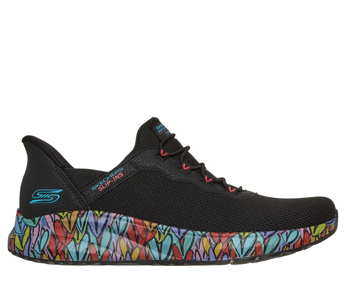 Skechers Slip-ins JGoldcrown: BOBS Sport Squad Chaos - Colorstride Motion