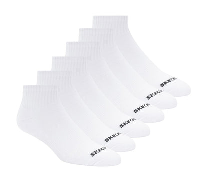 Skechers 6 Pack Core Quarter Medium Socks