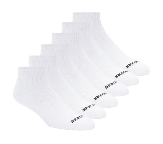 Skechers 6 Pack Core Quarter Medium Socks
