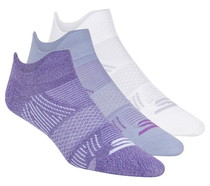 Skechers 3 Pack Women's Performance Low Cut Pattern Socks