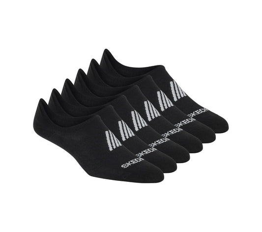Skechers Super Soft No Show Liner Socks - 6 Pack