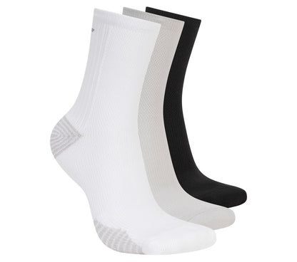 Skechers 3 Pack Women's Half Terry Low Crew Socks