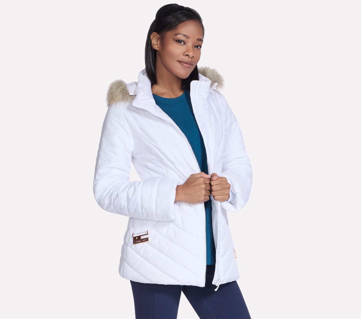 Skechers On-The-GO GO SHIELD Cozy Fit Belted Parka
