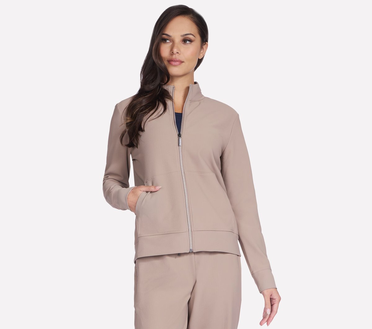 Skechers GO Luxe Rib Everyday Full Zip Jacket