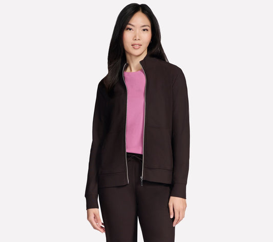 Skechers GO Luxe Rib Everyday Full Zip Jacket