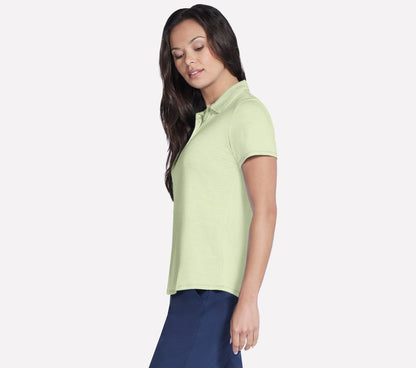 Skechers Short Sleeve On The Green Striped Polo