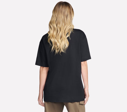 Skechers Gold Splatter Diamond Short Sleeve Tee