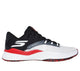 WHITE / BLACK / RED