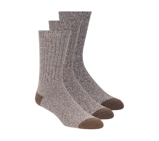Skechers Super Soft Boot Crew Socks - 3 Pack