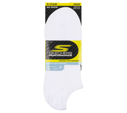 Skechers 3 Pack No Show Stretch Socks