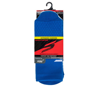 Skechers 2 Pack Performance Basketball Crew Socks