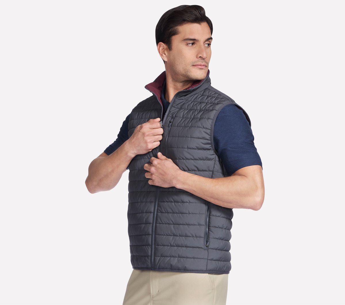 Skechers GO SHIELD Cozy Fit Altitude Reversible Vest