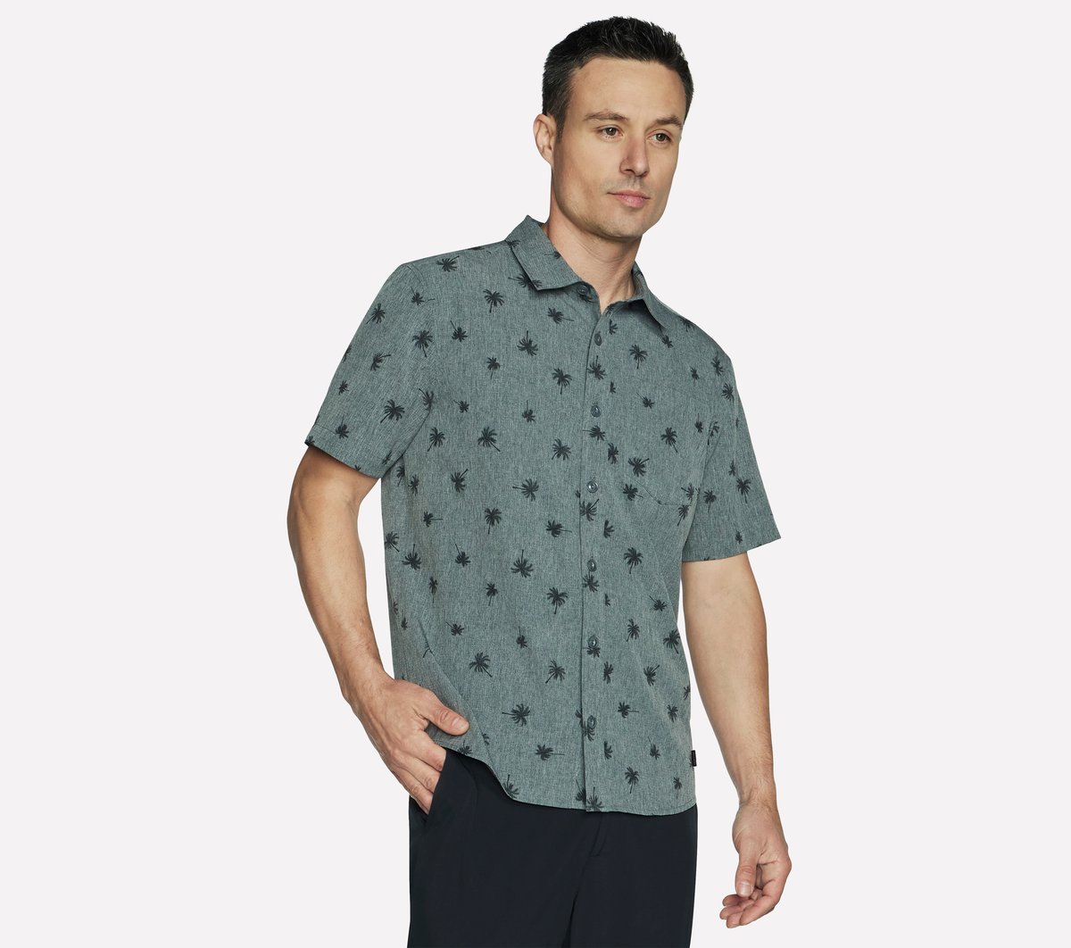 Skechers The GO WALK Air Printed Short Sleeve Shirt