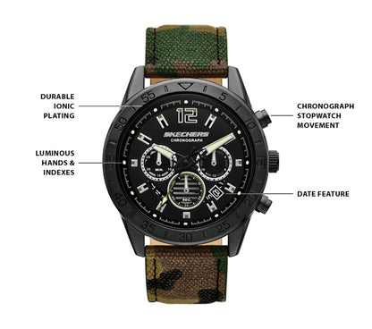 Skechers Kornblum Camo Watch