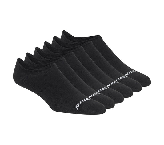Skechers 6 Pack Men's Sneaker Liner Socks