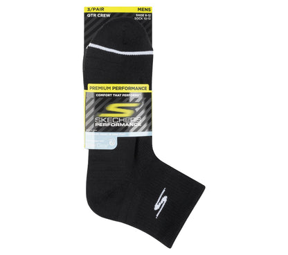 Skechers Quarter Premium Basic Socks - 3 Pack