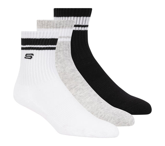 Skechers 3 Pack Boys' Crew Socks