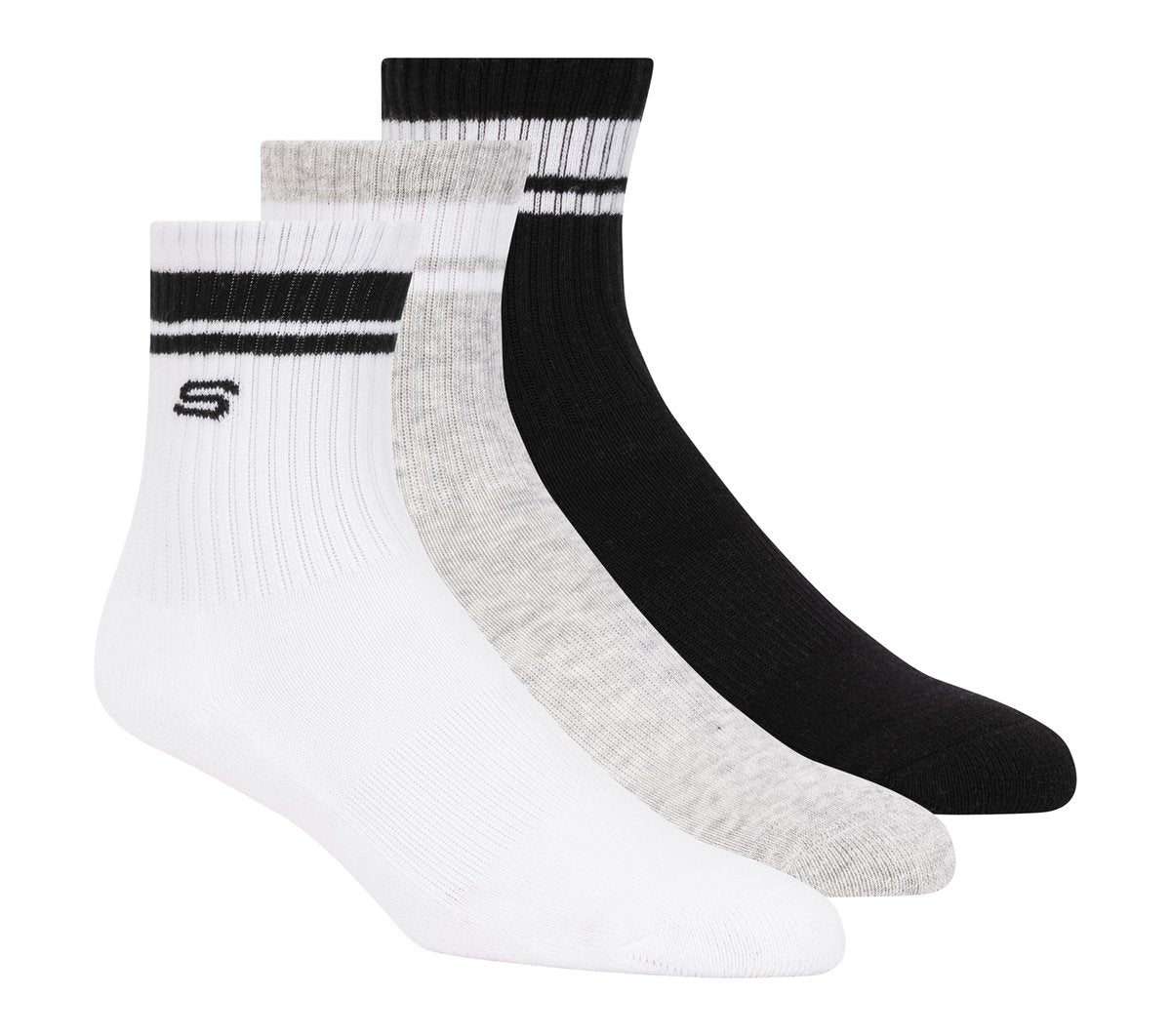 WHITE / BLACK,M