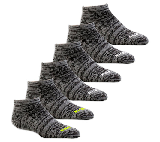 Skechers 6 Pack Low Cut Non Terry Socks