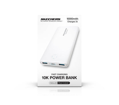 Skechers 10k 20W USB-C Portable Power Bank Charger