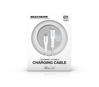 Skechers Lightning to USB-C Charging Cable