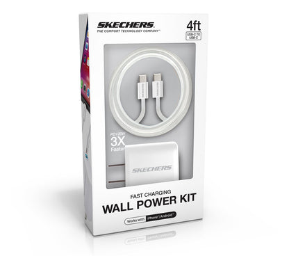 Skechers 20W USB-C Wall Charging Kit